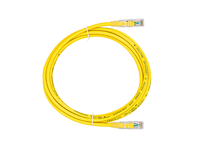 Solitine Cat6 UTP Patch Cable, 3m (Yellow, Blue, Orange, Red) thumbnail