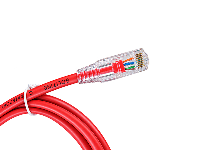 Solitine Cat6 UTP Patch Cable, 3m (Yellow, Blue, Orange, Red) thumbnail