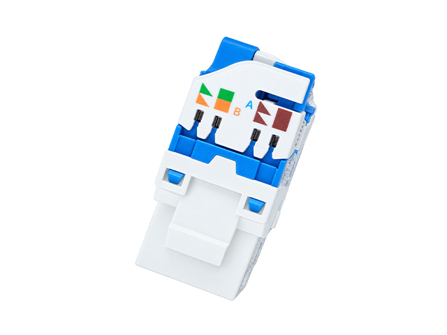 Cat6 Keystone Jack Modular Toolless thumbnail