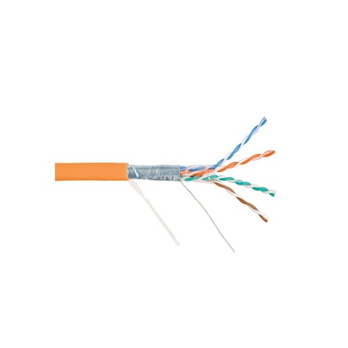 SOLITINE Cat6 UTP 4 pair LSZH LAN Cable 305m Orange
